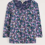 Seasalt Cornwall Penhollow Top Paper Helleborus Echium - La Vie en Rose Damesmode