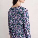 Seasalt Cornwall Penhollow Top Paper Helleborus Echium - La Vie en Rose Damesmode