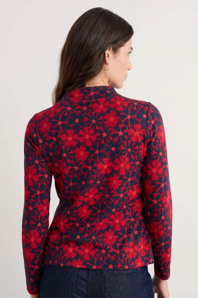Seasalt Cornwall Penpont Jersey Top Handicraft Flowers Jam- La Vie en Rose Damesmode Enkhuizen