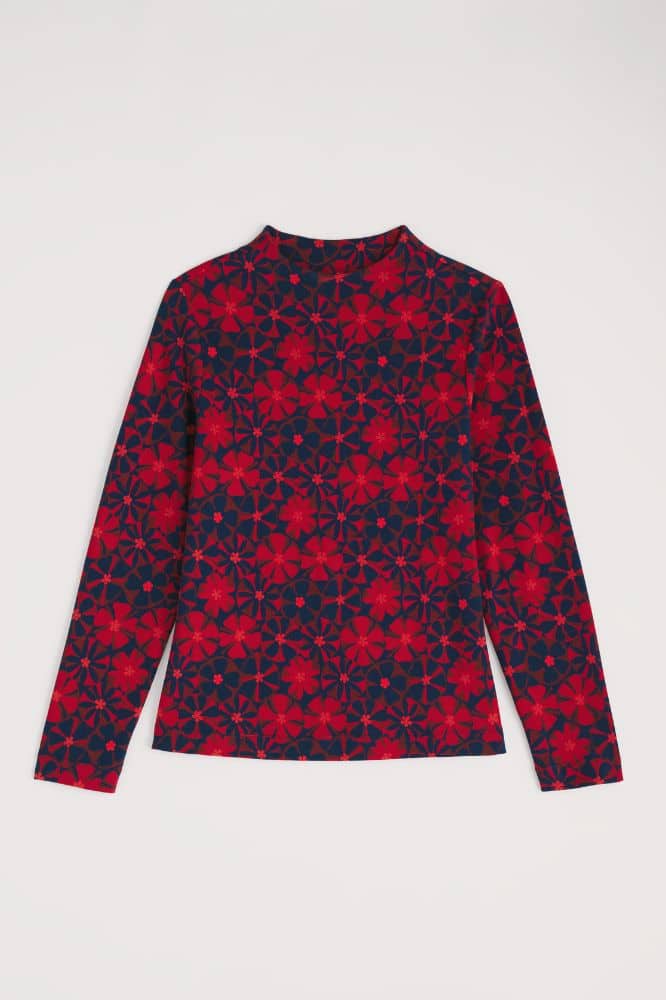 Seasalt Cornwall Penpont Jersey Top Handicraft Flowers Jam- La Vie en Rose Damesmode Enkhuizen