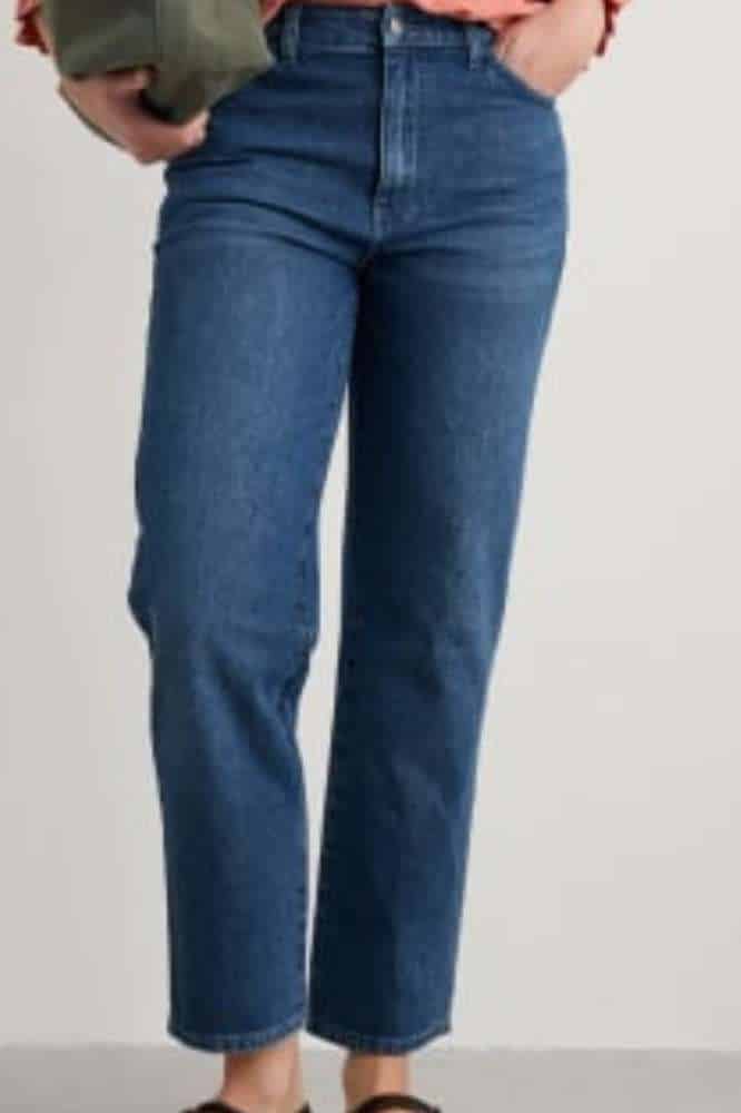 Seasalt Cornwall Penwith Straight Leg Jeans Mid Wash - La Vie en Rose Damesmode
