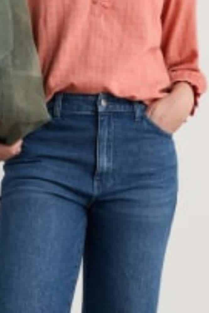 Seasalt Cornwall Penwith Straight Leg Jeans Mid Wash - La Vie en Rose Damesmode