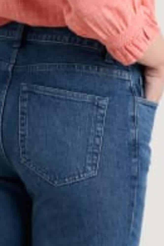 Seasalt Cornwall Penwith Straight Leg Jeans Mid Wash - La Vie en Rose Damesmode