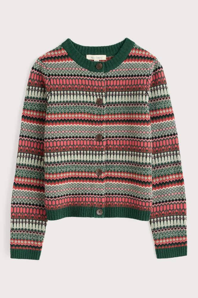 Seasalt Cornwall Percella Cove Cardigan Weaving Needle Forage Mix - La Vie en Rose Damesmode