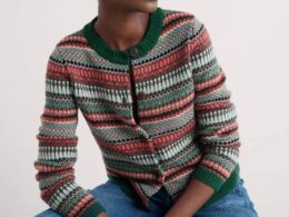 Seasalt Cornwall Percella Cove Cardigan Weaving Needle Forage Mix - La Vie en Rose Damesmode