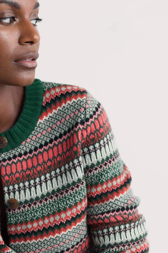 Seasalt Cornwall Percella Cove Cardigan Weaving Needle Forage Mix - La Vie en Rose Damesmode