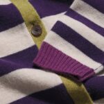 Seasalt Cornwall Pinwell Cardigan Bright Shape Dark Violet Mix - La Vie en Rose Damesmode Enkhuizen