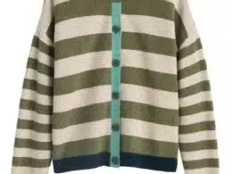 Seasalt Cornwall Pinwell Cardigan Bright Shape Light Olive Mix - La Vie en Rose Damesmode Enkhuizen