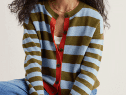 Seasalt Cornwall Pinwell Cardigan Bright Shape Seagrass Mix