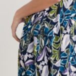 Seasalt Cornwall Polmanter Dress Linear Leaves Maritime - La Vie en Rose Damesmode