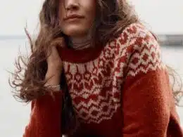 Seasalt Cornwall Port Kinnis Jumper Merino Wag Tail Red Sail Birch Mix - La Vie en Rose Damesmode