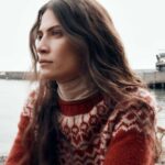 Seasalt Cornwall Port Kinnis Jumper Merino Wag Tail Red Sail Birch Mix - La Vie en Rose Damesmode