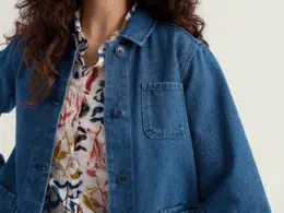 Seasalt Cornwall Reading Jacket Mid Wash High Twist