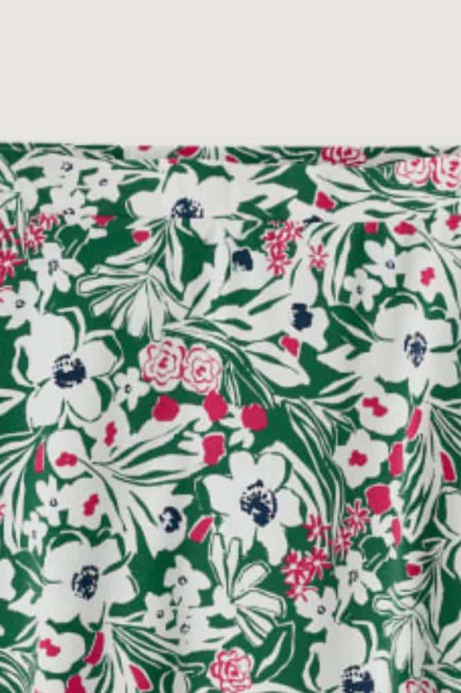 Seasalt Cornwall Rose Skirt Calf Garden Flowers Dark Forage - La Vie en Rose Damesmode