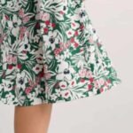 Seasalt Cornwall Rose Skirt Calf Garden Flowers Dark Forage - La Vie en Rose Damesmode