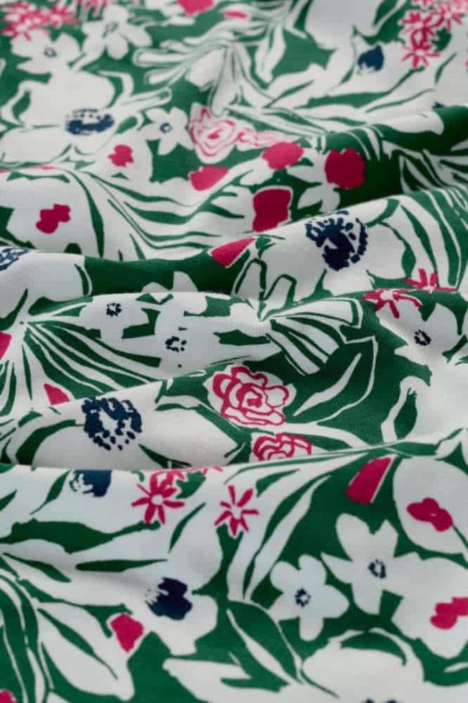 Seasalt Cornwall Rose Skirt Calf Garden Flowers Dark Forage - La Vie en Rose Damesmode