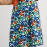 Seasalt Cornwall Rose Skirt Knee Screenprint Floral Chalk - La Vie en Rose Damesmode