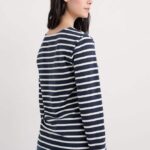 Seasalt Cornwall Sailor Shirt Breton Maritime Chalk - La Vie en Rose Damesmode Enkhuizen