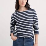 Seasalt Cornwall Sailor Shirt Breton Maritime Chalk - La Vie en Rose Damesmode Enkhuizen