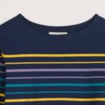 Seasalt Cornwall Sailor Top Falmouth Tri Shore Maritime Gorse - La Vie en Rose Damesmode