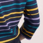 Seasalt Cornwall Sailor Top Falmouth Tri Shore Maritime Gorse - La Vie en Rose Damesmode