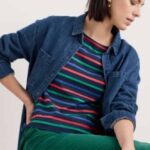 Seasalt Cornwall Sailor Top Tri Breton MAritime Glade - La Vie en Rose Damesmode