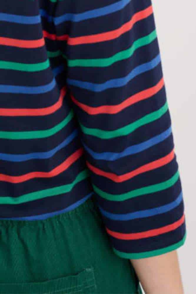 Seasalt Cornwall Sailor Top Tri Breton MAritime Glade - La Vie en Rose Damesmode