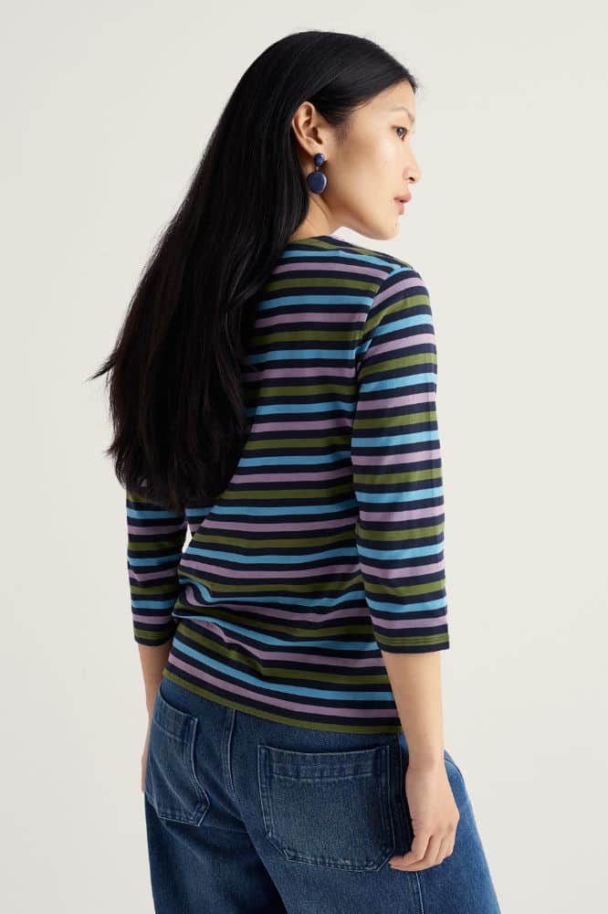 Seasalt Cornwall Sailor Top Tri Mini Cornish Lagoon - La Vie en Rose Damesmode Enkhuizen