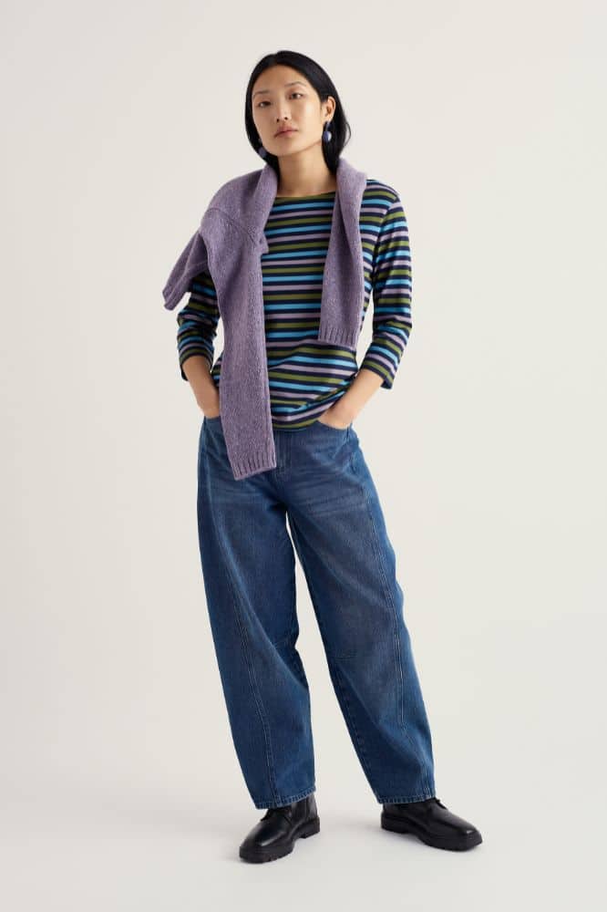 Seasalt Cornwall Sailor Top Tri Mini Cornish Lagoon - La Vie en Rose Damesmode Enkhuizen