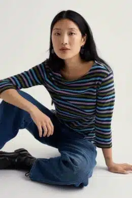 Seasalt Cornwall Sailor Top Tri Mini Cornish Lagoon - La Vie en Rose Damesmode Enkhuizen