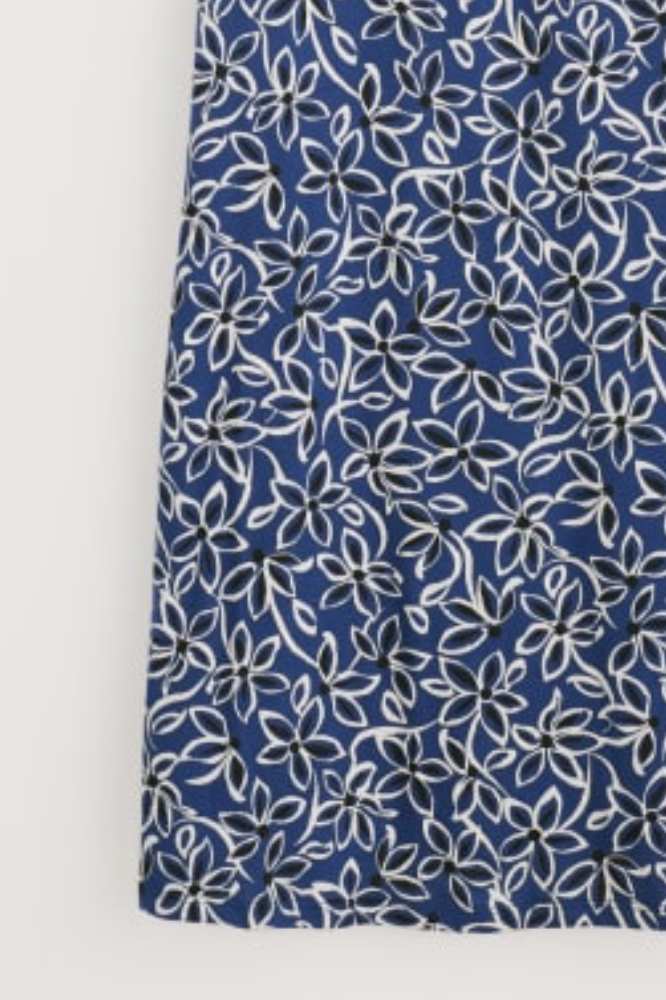 Seasalt Cornwall Secret Cove Dress Harbour Floral Washed Marine - La Vie en Rose Damesmode