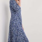 Seasalt Cornwall Secret Cove Dress Harbour Floral Washed Marine - La Vie en Rose Damesmode