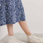 Seasalt Cornwall Secret Cove Dress Harbour Floral Washed Marine - La Vie en Rose Damesmode