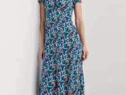 Seasalt Cornwall Secret Cove Dress Spring Geraniums Maritime - La Vie en Rose Damesmode