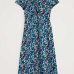Seasalt Cornwall Secret Cove Dress Spring Geraniums Maritime - La Vie en Rose Damesmode