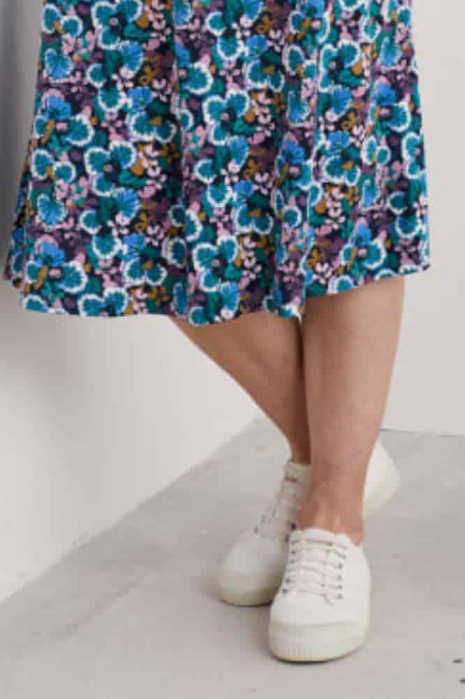 Seasalt Cornwall Secret Cove Dress Spring Geraniums Maritime - La Vie en Rose Damesmode