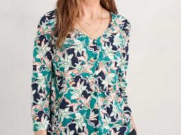 Seasalt Cornwall Studio Glass Top Linear Citrus Rockpool - La Vie en Rose Damesmode