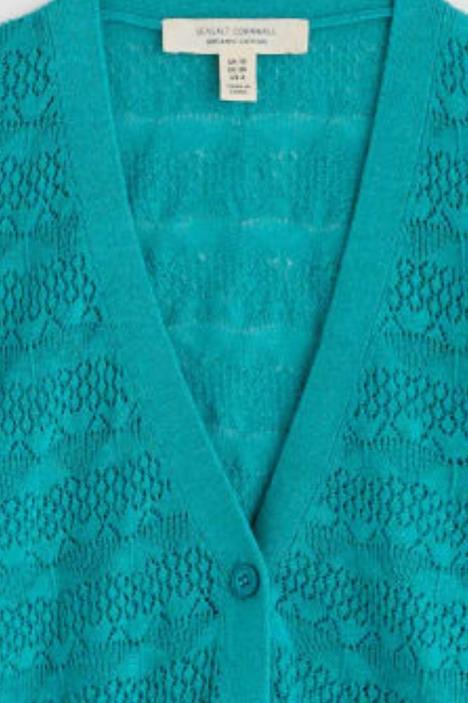 Seasalt Cornwall Sweet Day Cardigan Azurite - La Vie en Rose Damesmode