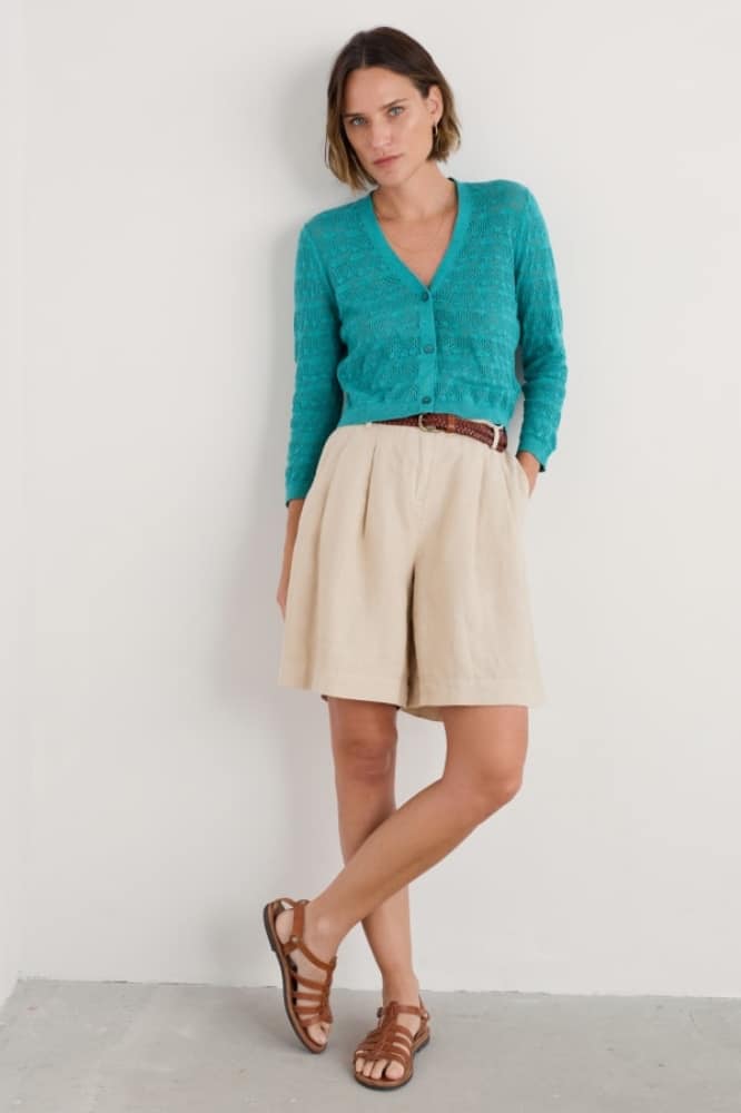 Seasalt Cornwall Sweet Day Cardigan Azurite - La Vie en Rose Damesmode