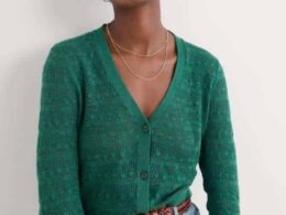 Seasalt Cornwall Sweet Day Cardigan Pine Shoots- La Vie en Rose Damesmode