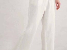 Seasalt Cornwall Tide Flow Trouser Chalk - La Vie en Rose Damesmode