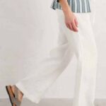 Seasalt Cornwall Tide Flow Trouser Chalk - La Vie en Rose Damesmode