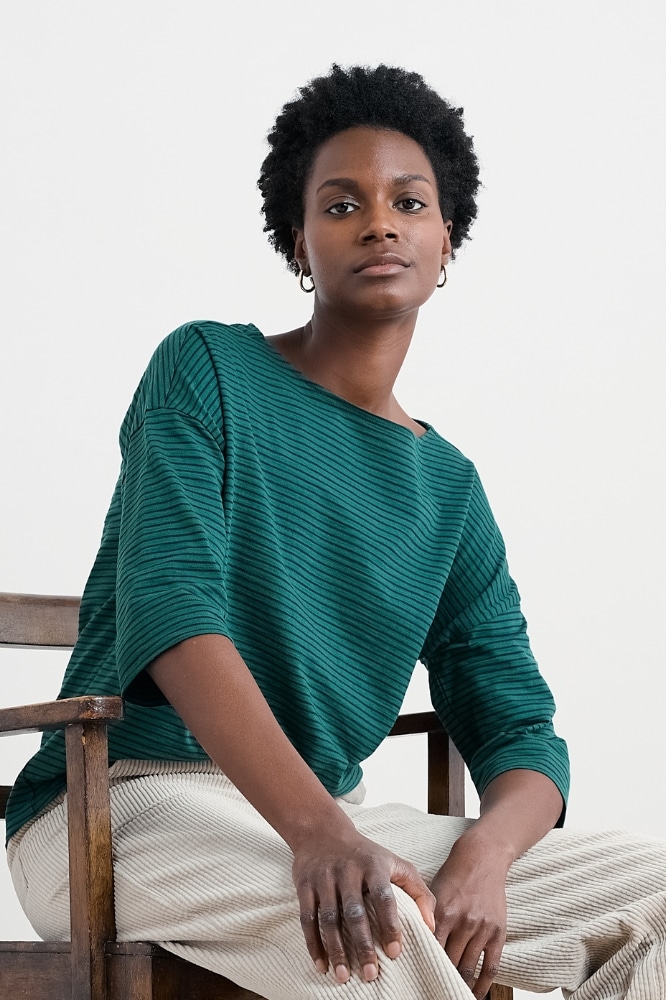 Seasalt Cornwall Tremayne Quay Top Profile Loch Maritime - La Vie en Rose Damesmode Enkhuizen