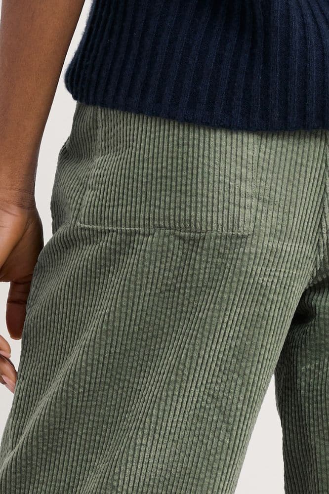 Seasalt Cornwall Trethornes Trouser Dusky Green - La Vie en Rose Damesmode