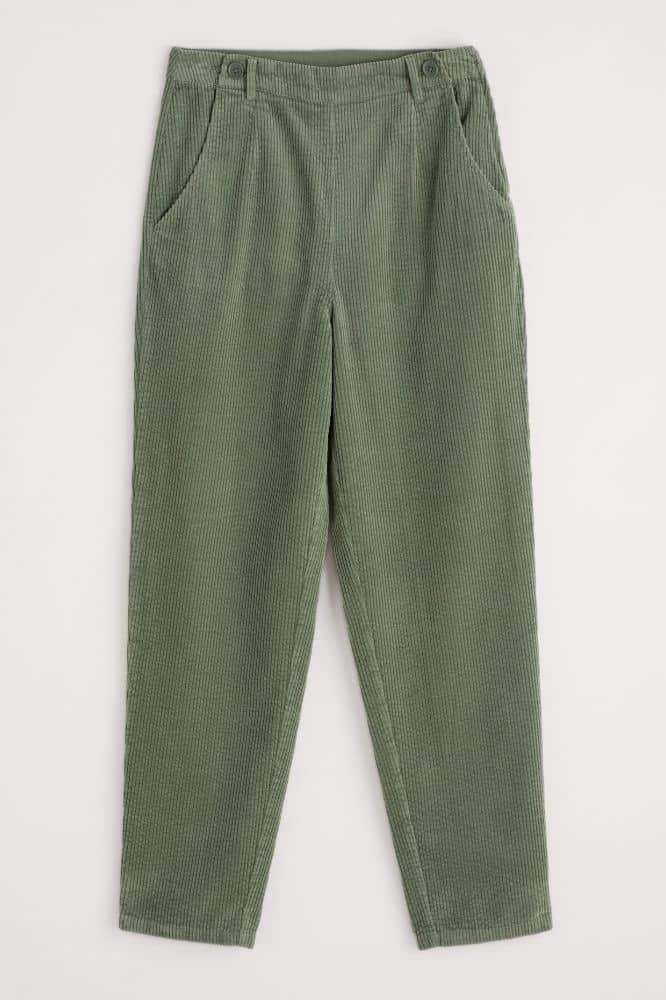 Seasalt Cornwall Trethornes Trouser Dusky Green - La Vie en Rose Damesmode