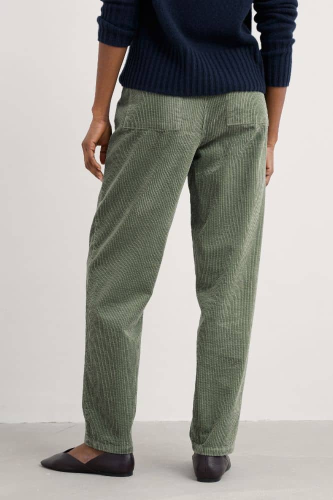Seasalt Cornwall Trethornes Trouser Dusky Green - La Vie en Rose Damesmode