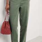 Seasalt Cornwall Trethornes Trouser Dusky Green - La Vie en Rose Damesmode