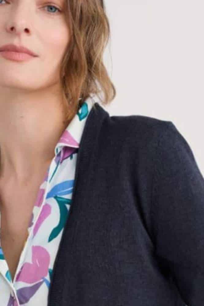 Seasalt Cornwall Vanessa Cardigan Navy - La Vie en Rose Damesmode