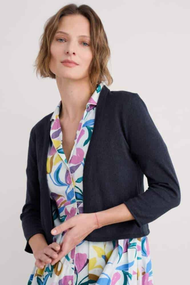 Seasalt Cornwall Vanessa Cardigan Navy - La Vie en Rose Damesmode