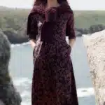 Seasalt Cornwall Veronica Dress Evening Woodland Onyx